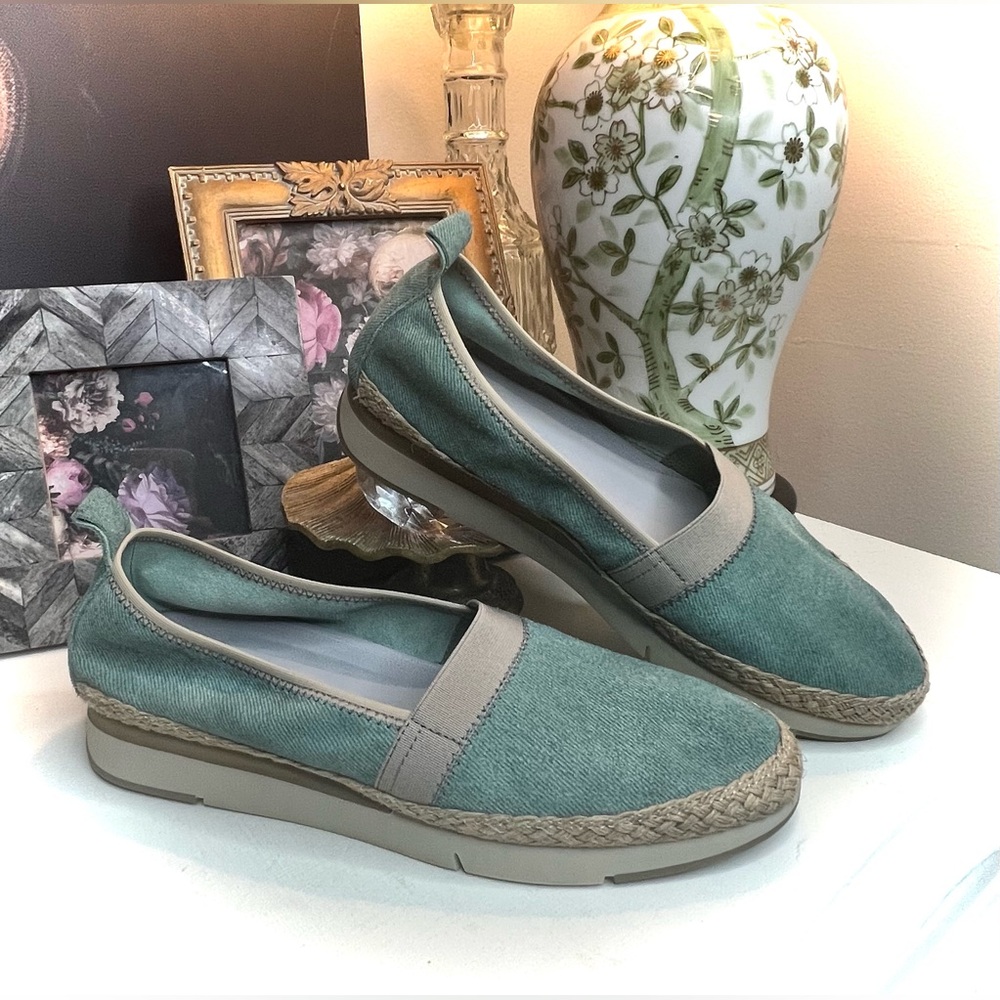 Bos. & Co. Aqua Mint Green FASTEST SALVIA Round Toe Shoes